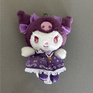 Sanrio Kuromi Harajuku Costume Key-chain Plush